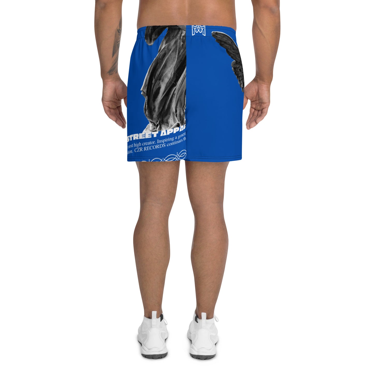 Guardian Angel Blue Athletic Shorts
