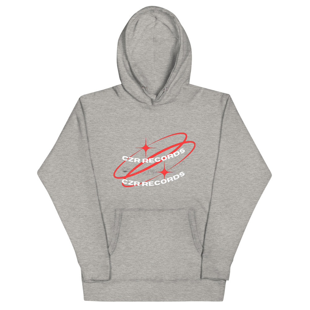 CZR RECORDS Apparel Streetwear Twilight Red Hoodie Classic Cotton Sweaters Menswear Tops