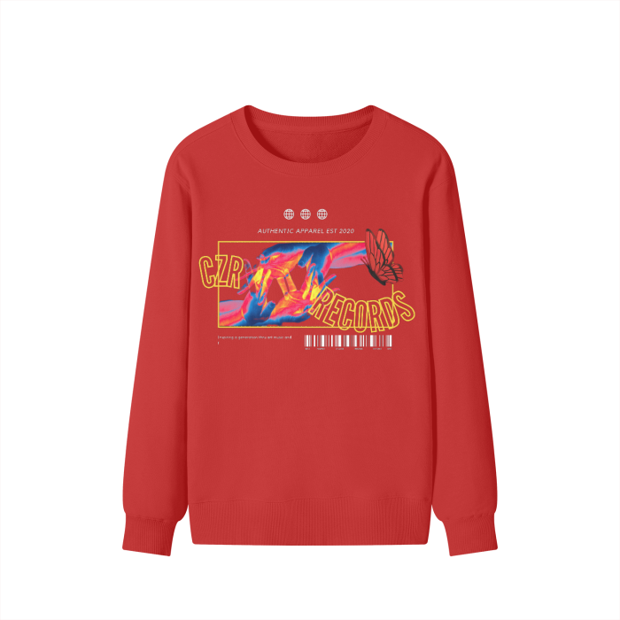CZR RECORDS APPAREL - INFRARED Sweater