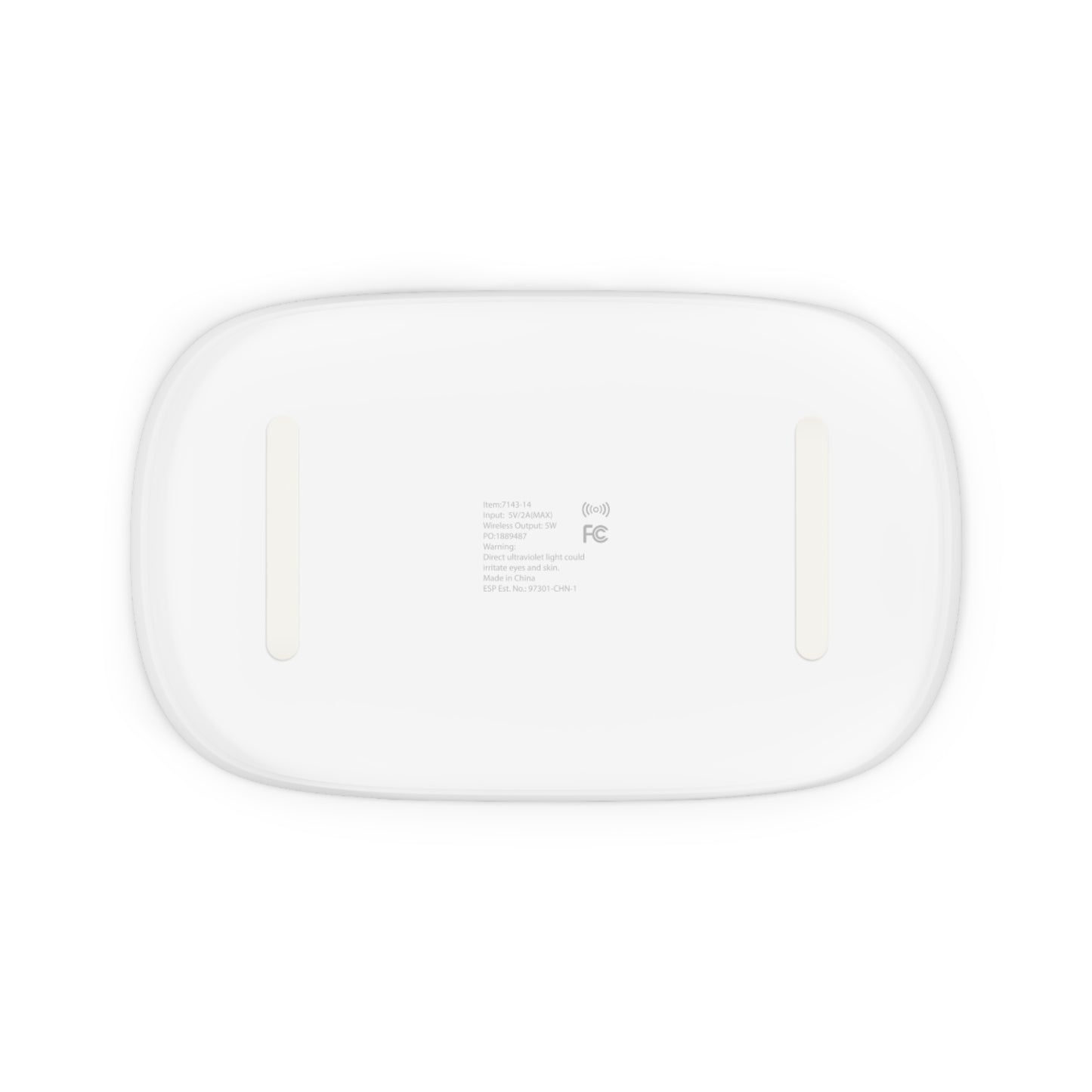 CZR RECORDS UV Phone Sanitizer and Wireless Charging Pad