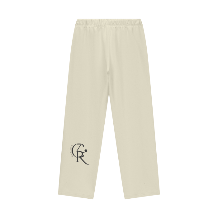 Fleece Lined Straight Leg Pants - 460 GSM