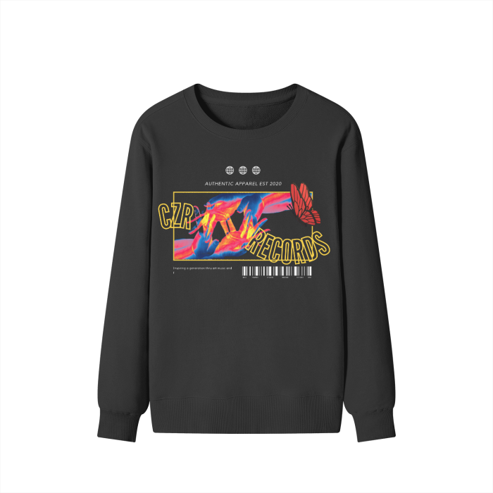 CZR RECORDS APPAREL - INFRARED Sweater