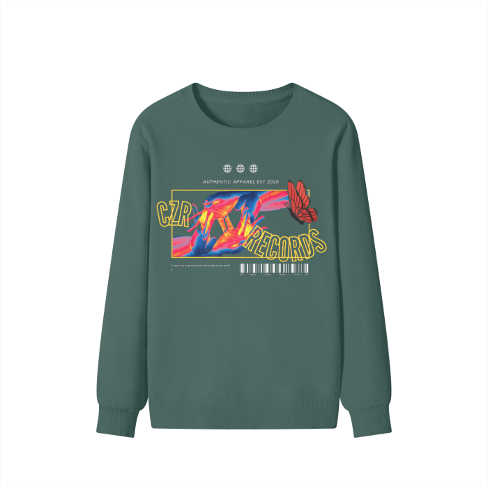 CZR RECORDS APPAREL - INFRARED Sweater