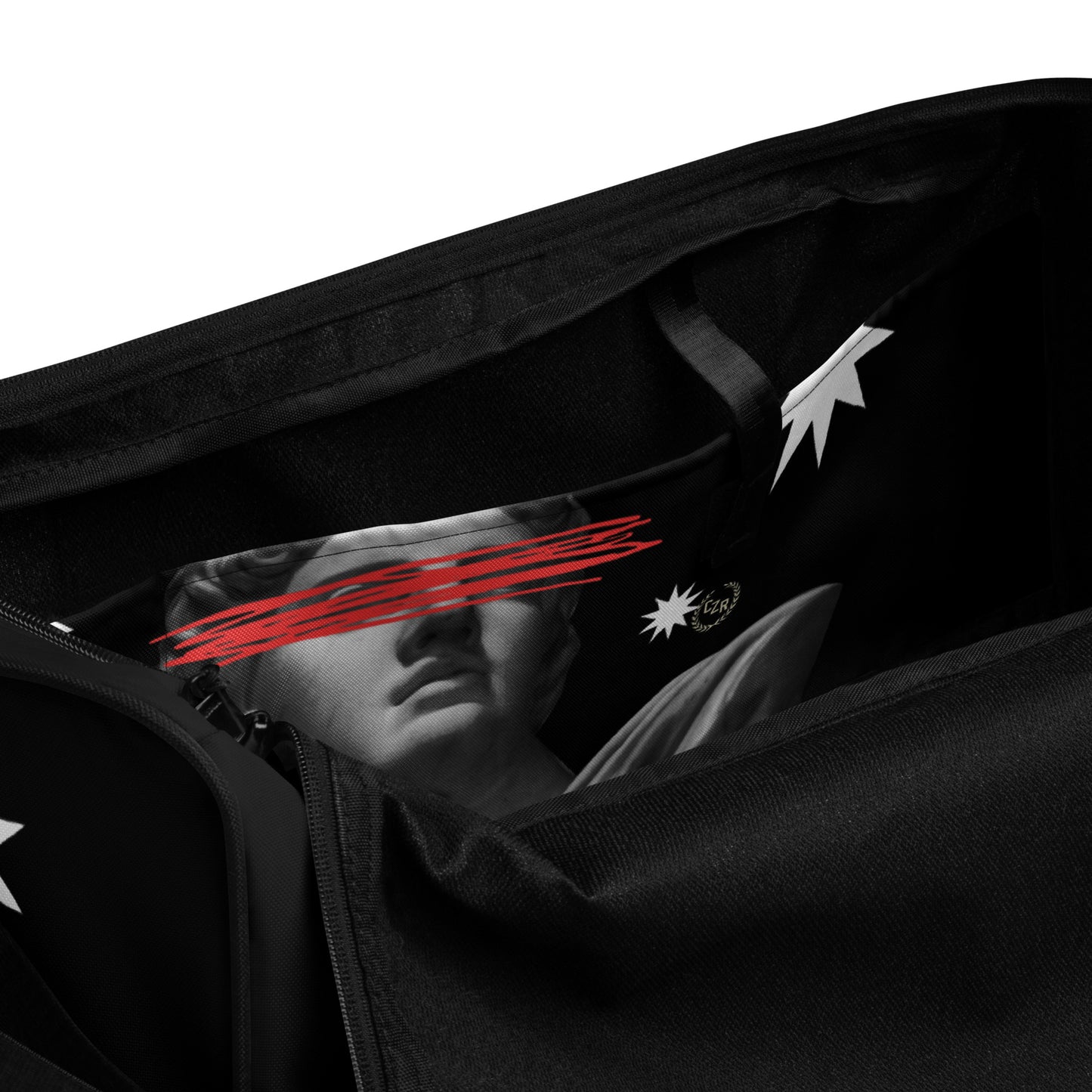 Perseus Black Duffle bag