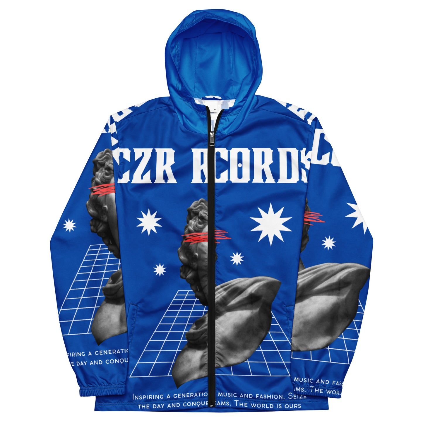 Perseus Blue Windbreaker