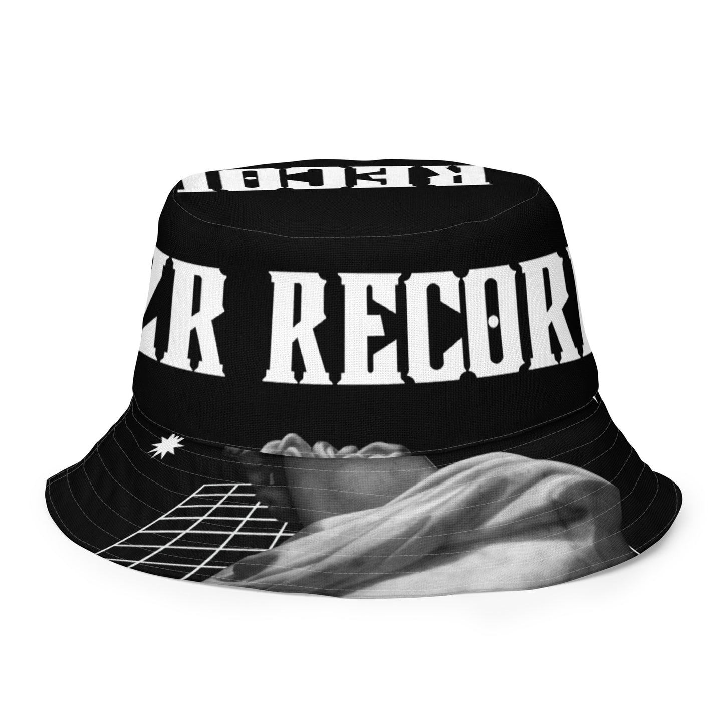 CZR RECORDS APPAREL- Perseus Reversible bucket hat