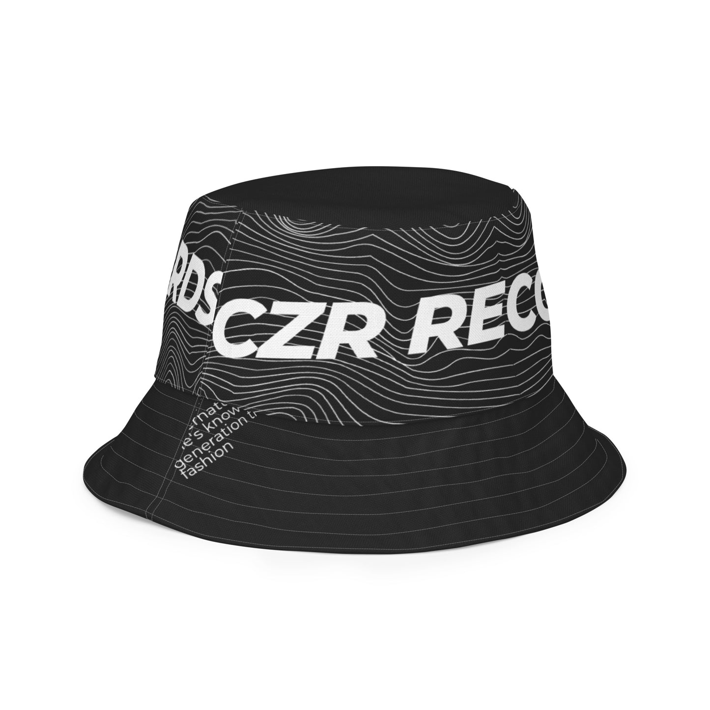 CZR RECORDS APPAREL- Perseus Reversible bucket hat