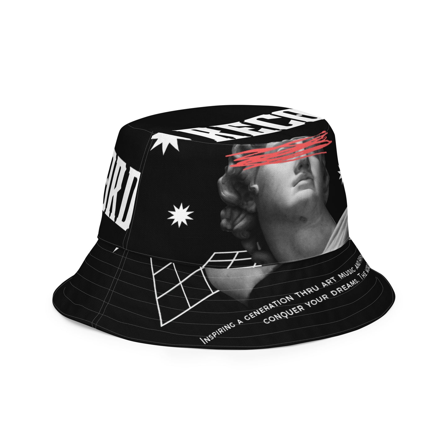 CZR RECORDS APPAREL- Perseus Reversible bucket hat