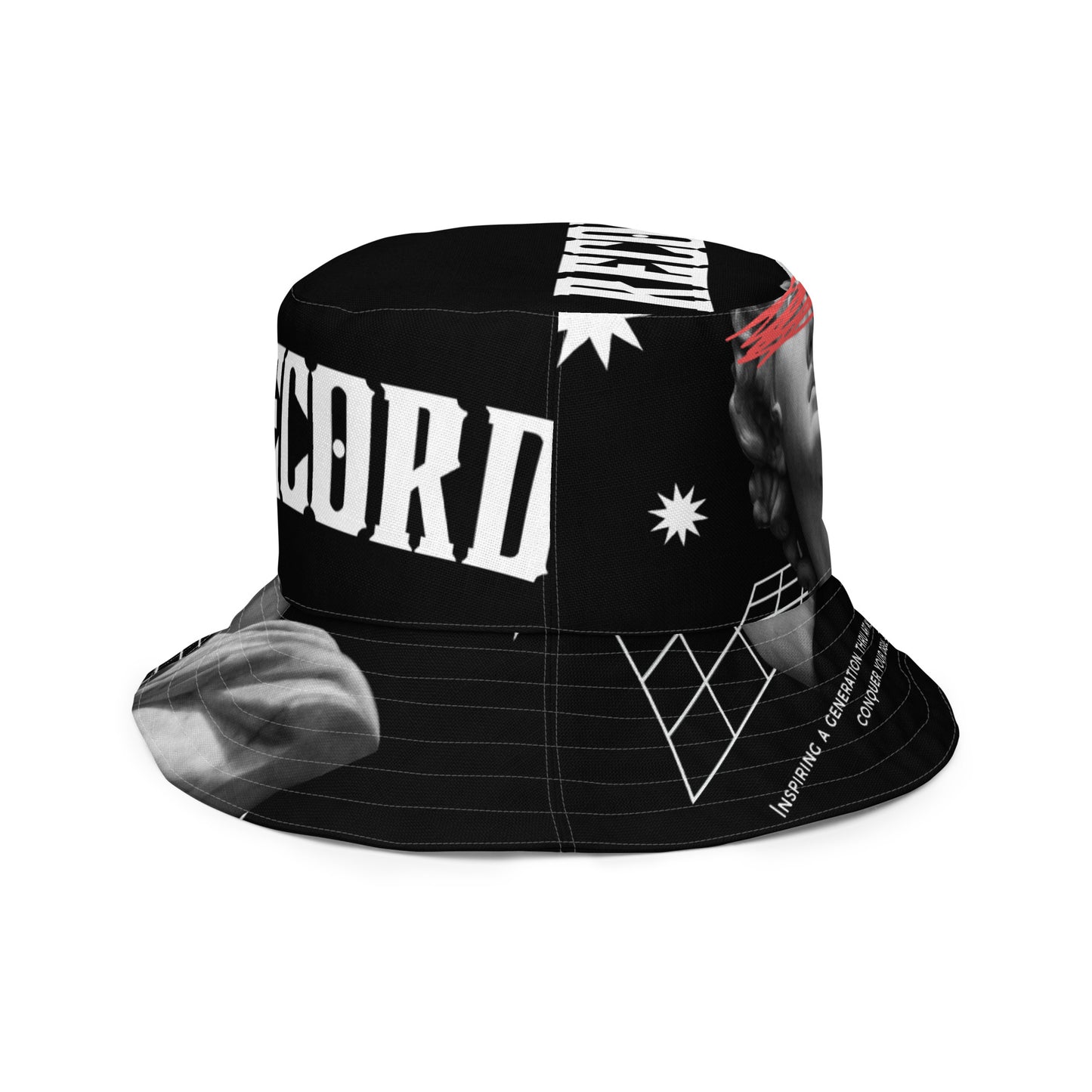 CZR RECORDS APPAREL- Perseus Reversible bucket hat