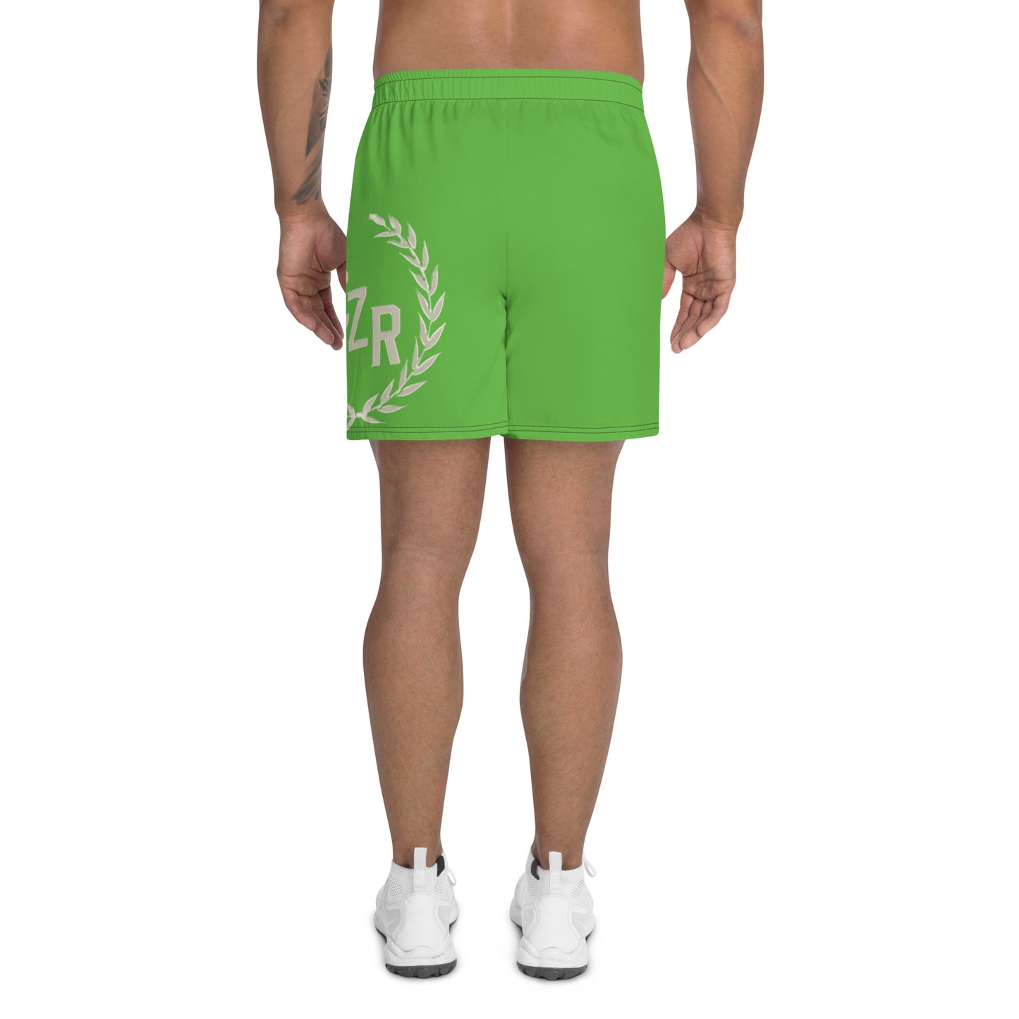 CZR RECORDS APPAREL - Leo Green Athletic Shorts