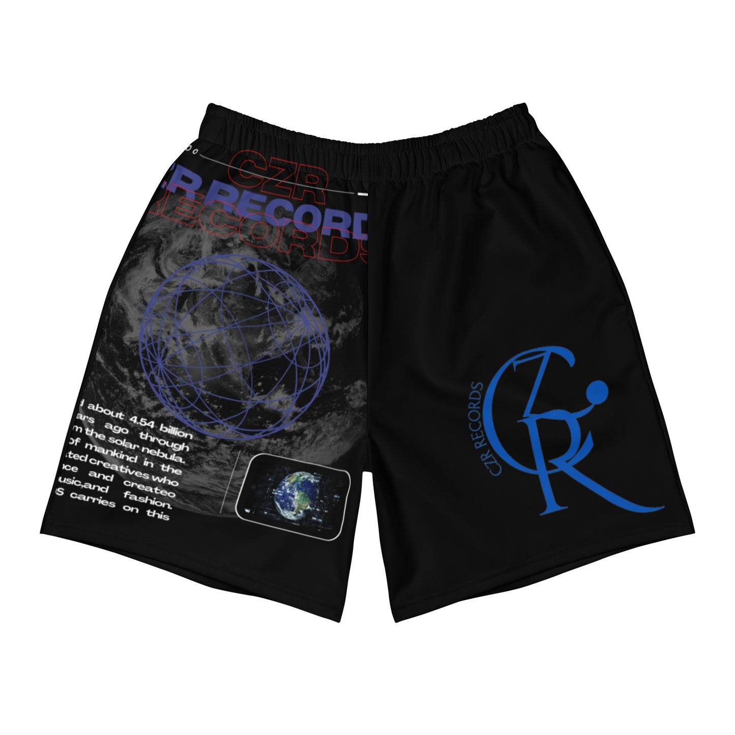 CZR RECORDS APPAREL- World B. Free Athletic Shorts