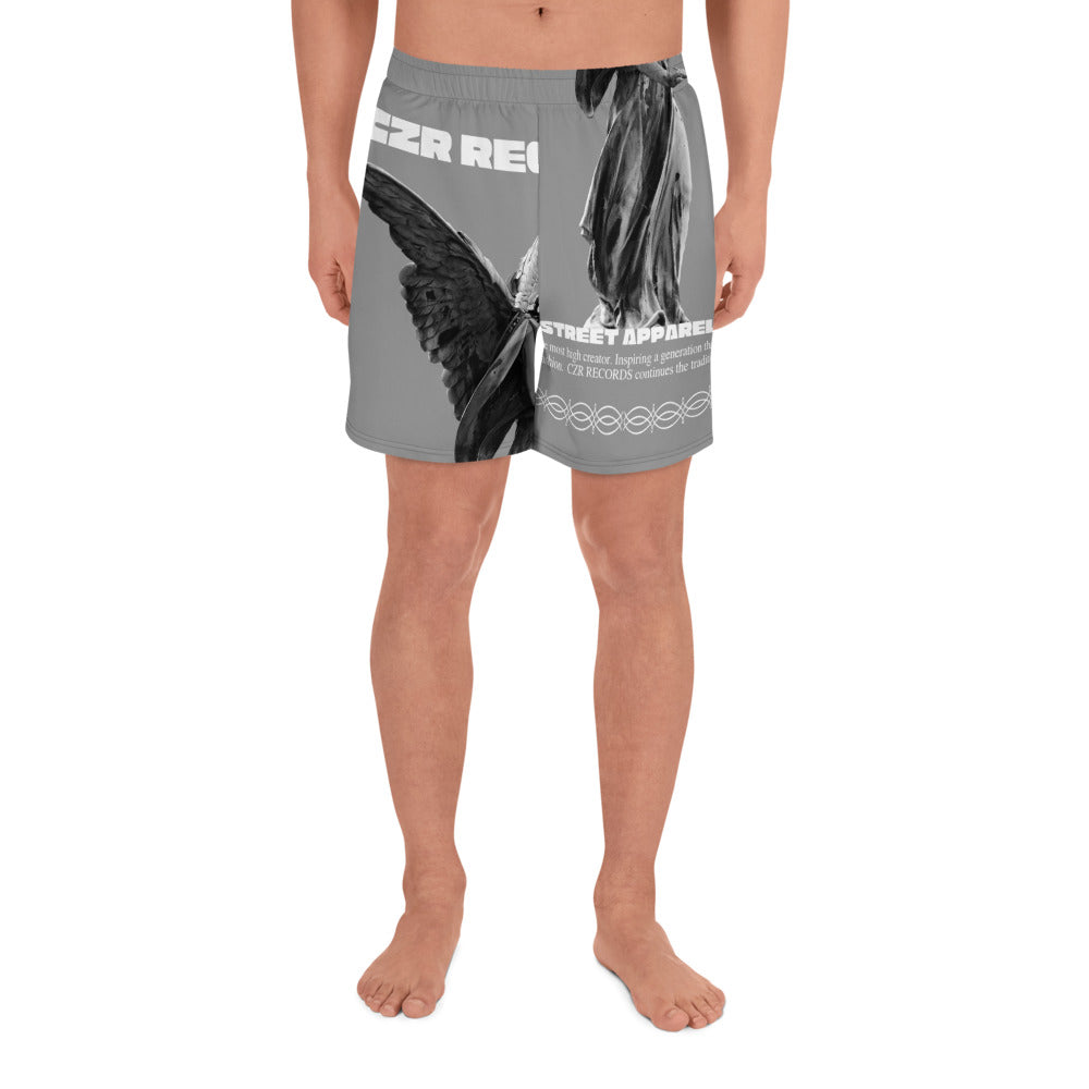 Guardian Angel Gray Athletic Long Shorts