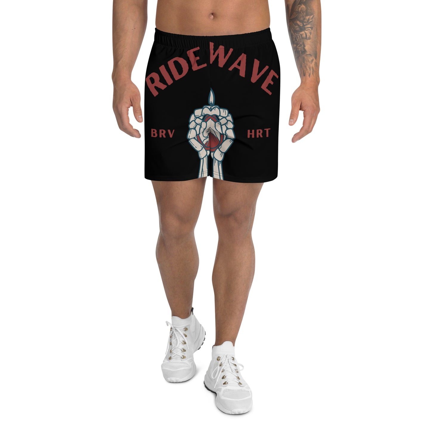 CZR RECORDS APPAREL- Skeletor Wave Athletic Shorts