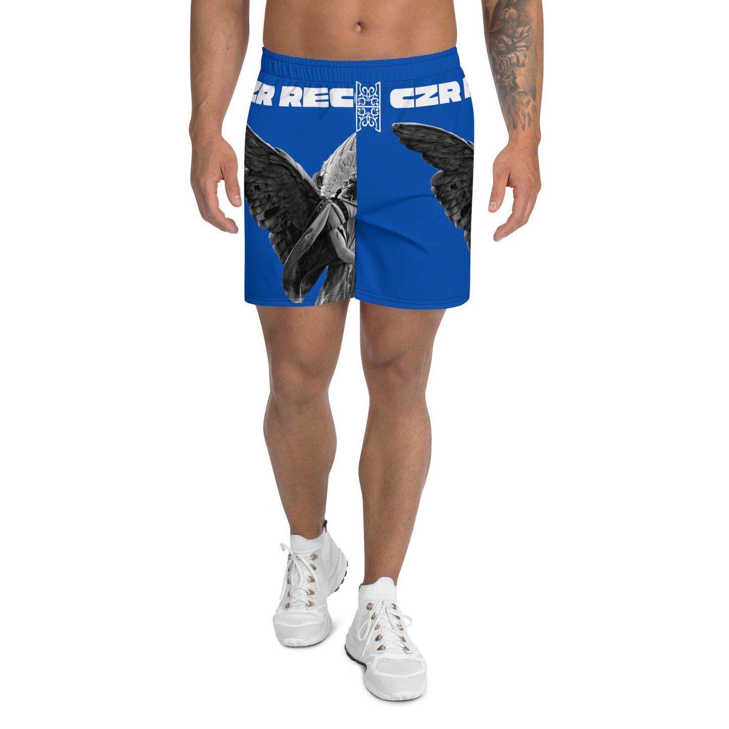 Guardian Angel Blue Athletic Shorts