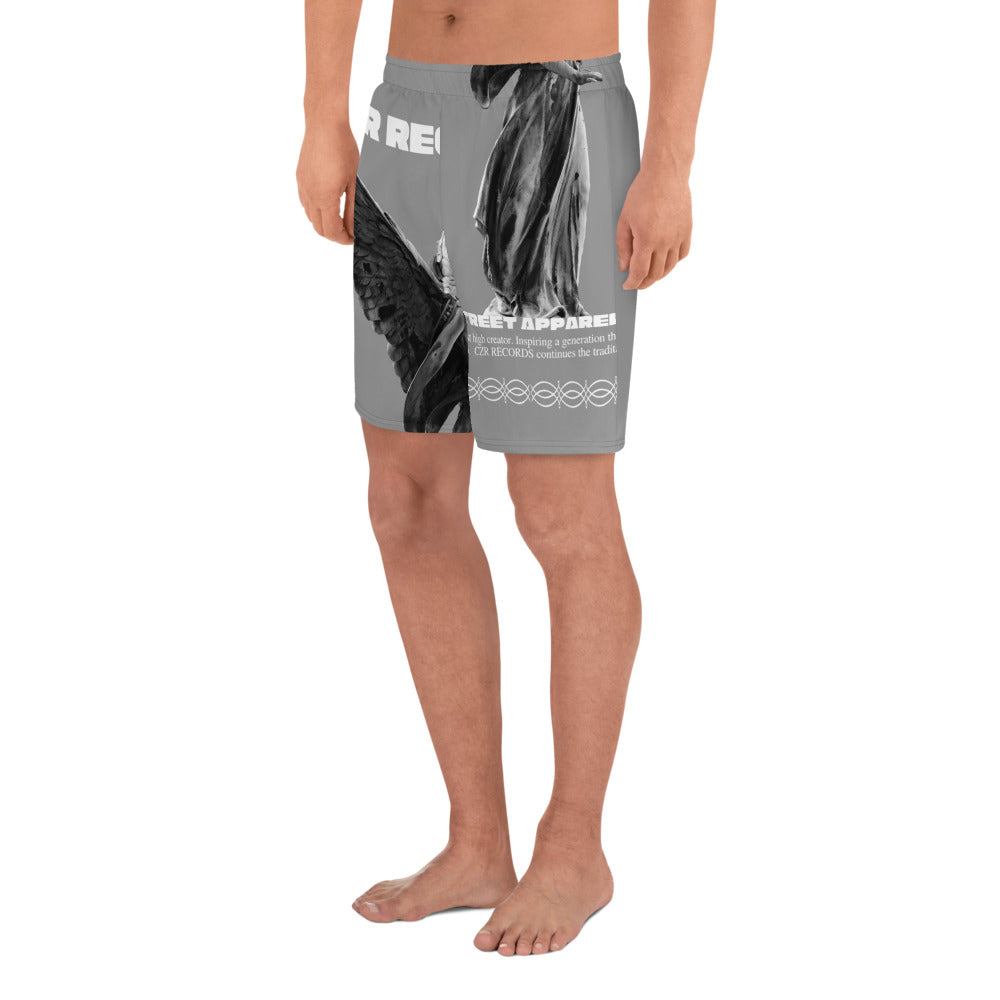 Guardian Angel Gray Athletic Long Shorts