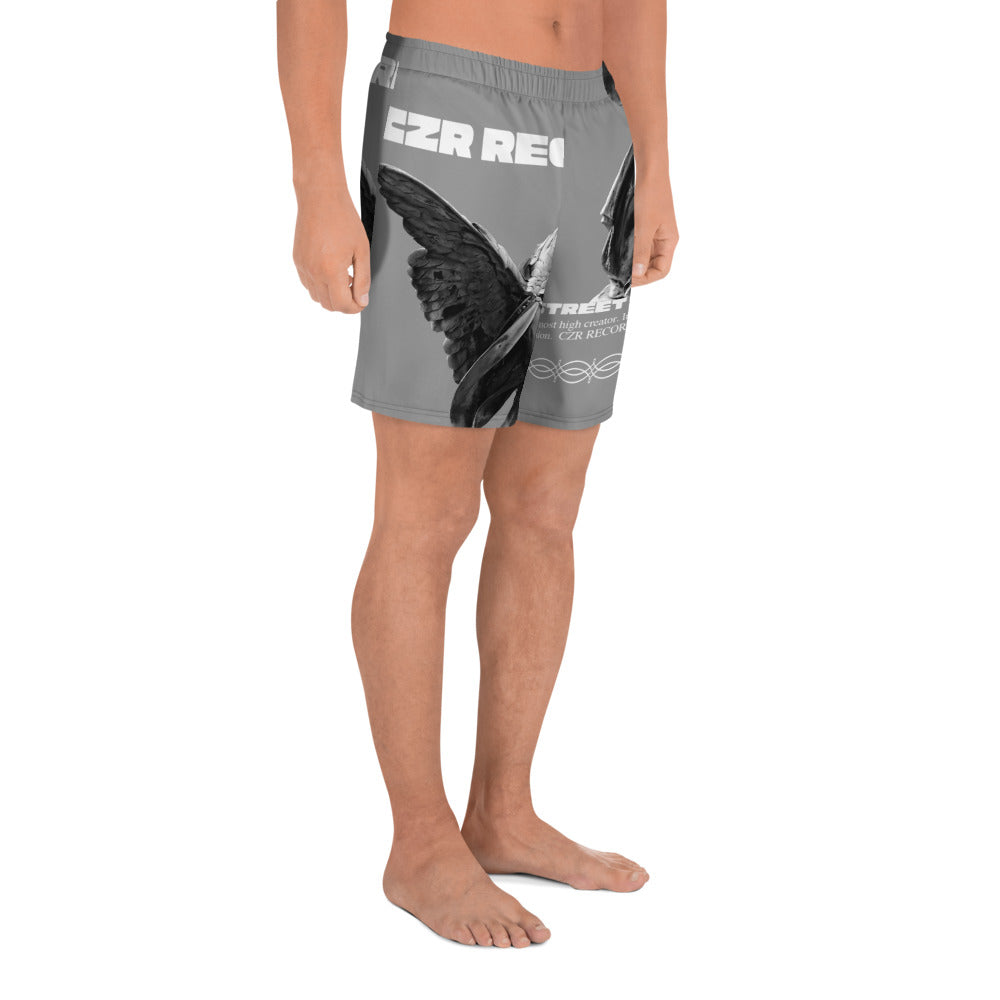 Guardian Angel Gray Athletic Long Shorts