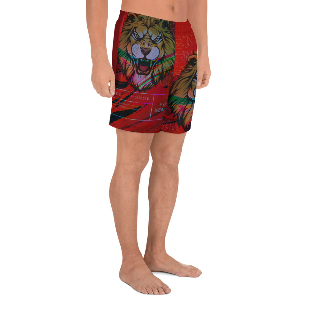 All-Over Print Unisex Athletic Long Shorts
