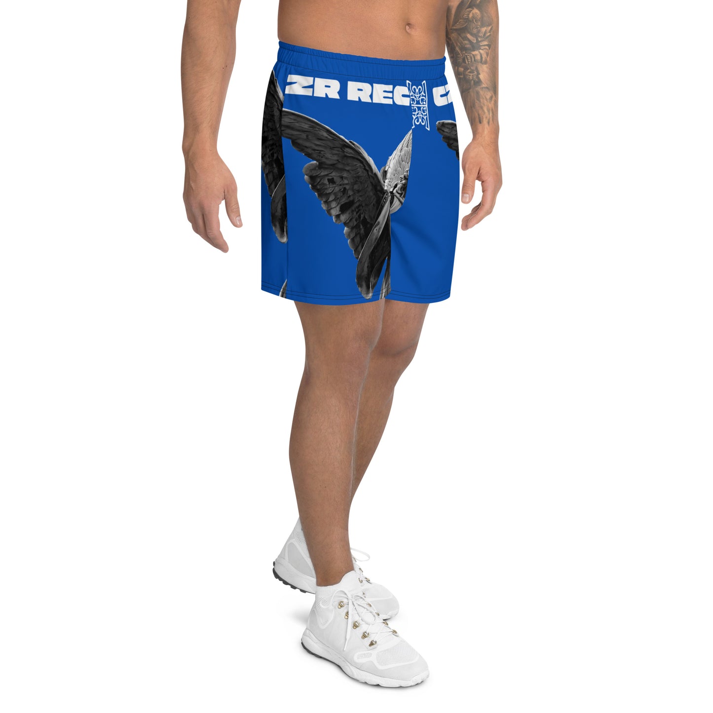 Guardian Angel Blue Athletic Shorts