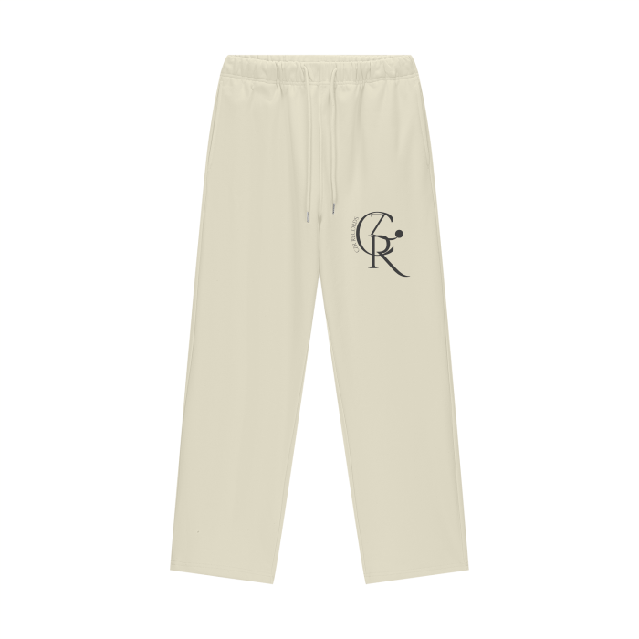 Fleece Lined Straight Leg Pants - 460 GSM