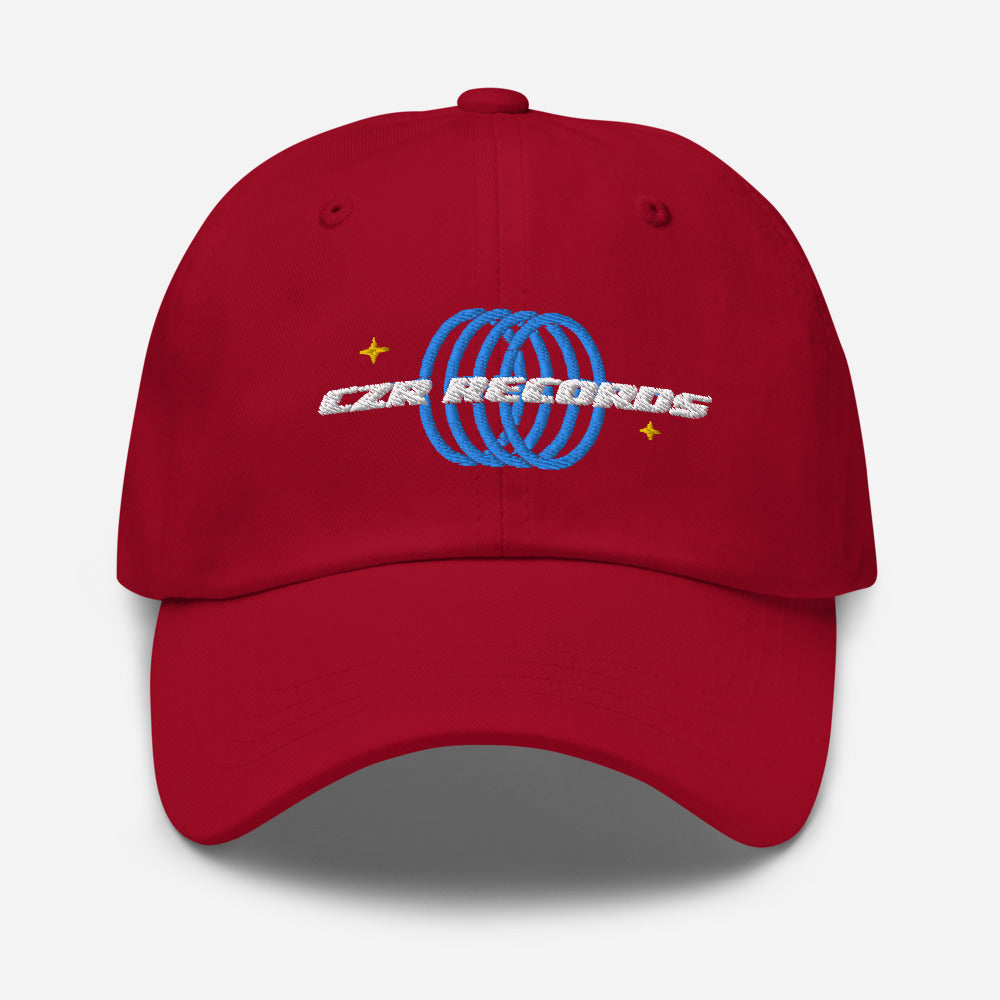 CZR RECORDS APPAREL 4 Rings Blue Dad hat