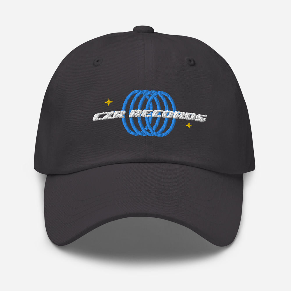 CZR RECORDS APPAREL 4 Rings Blue Dad hat