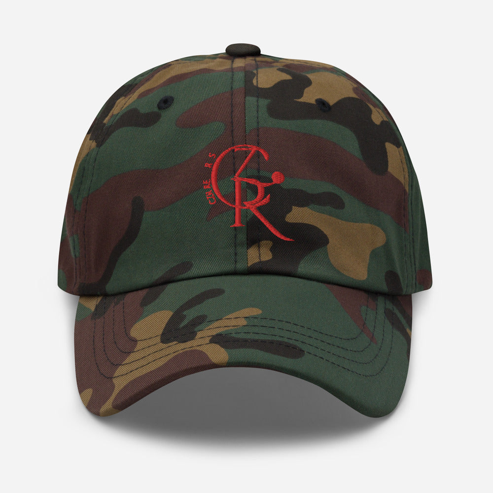 CZR RECORDS APPAREL - Noon A.M. Red Font Dad Hat