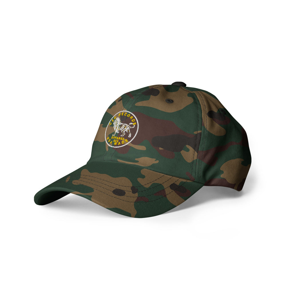 CZR RECORDS APPAREL - Yellow Font Dime Dad Hat