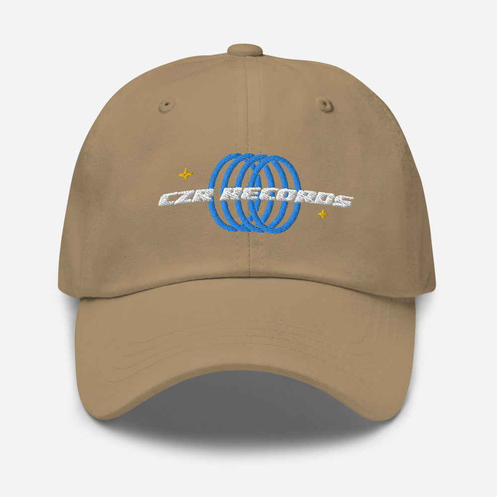 CZR RECORDS APPAREL 4 Rings Blue Dad hat