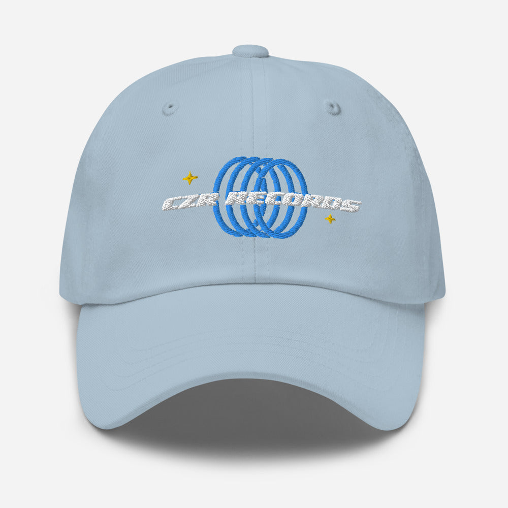 CZR RECORDS APPAREL 4 Rings Blue Dad hat