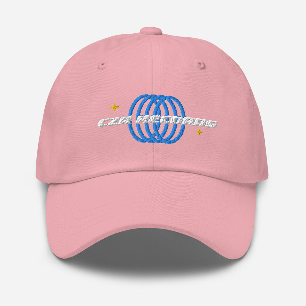 CZR RECORDS APPAREL 4 Rings Blue Dad hat