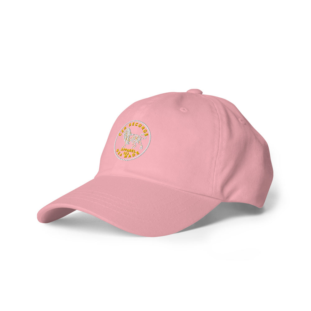 CZR RECORDS APPAREL - Yellow Font Dime Dad Hat