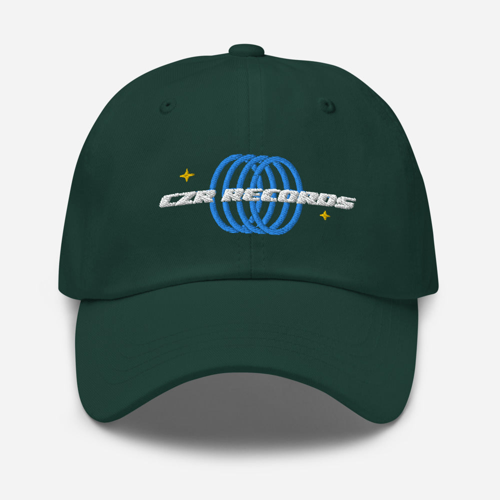 CZR RECORDS APPAREL 4 Rings Blue Dad hat