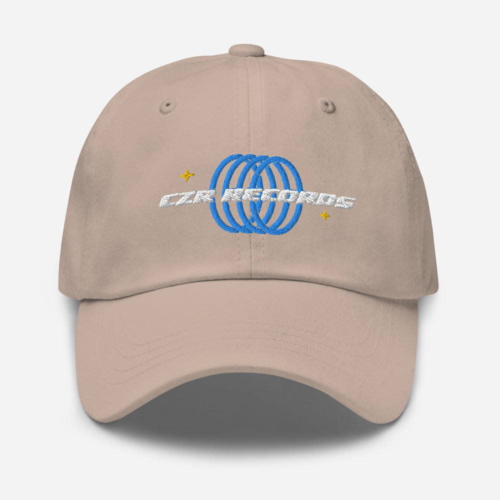 CZR RECORDS APPAREL 4 Rings Blue Dad hat
