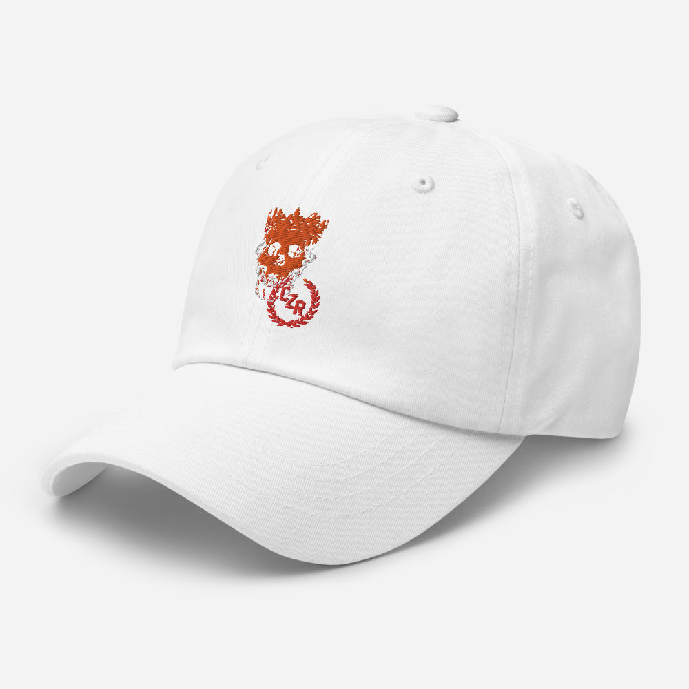 CZR RECORDS APPAREL - Red Crown Skull Dad Hat