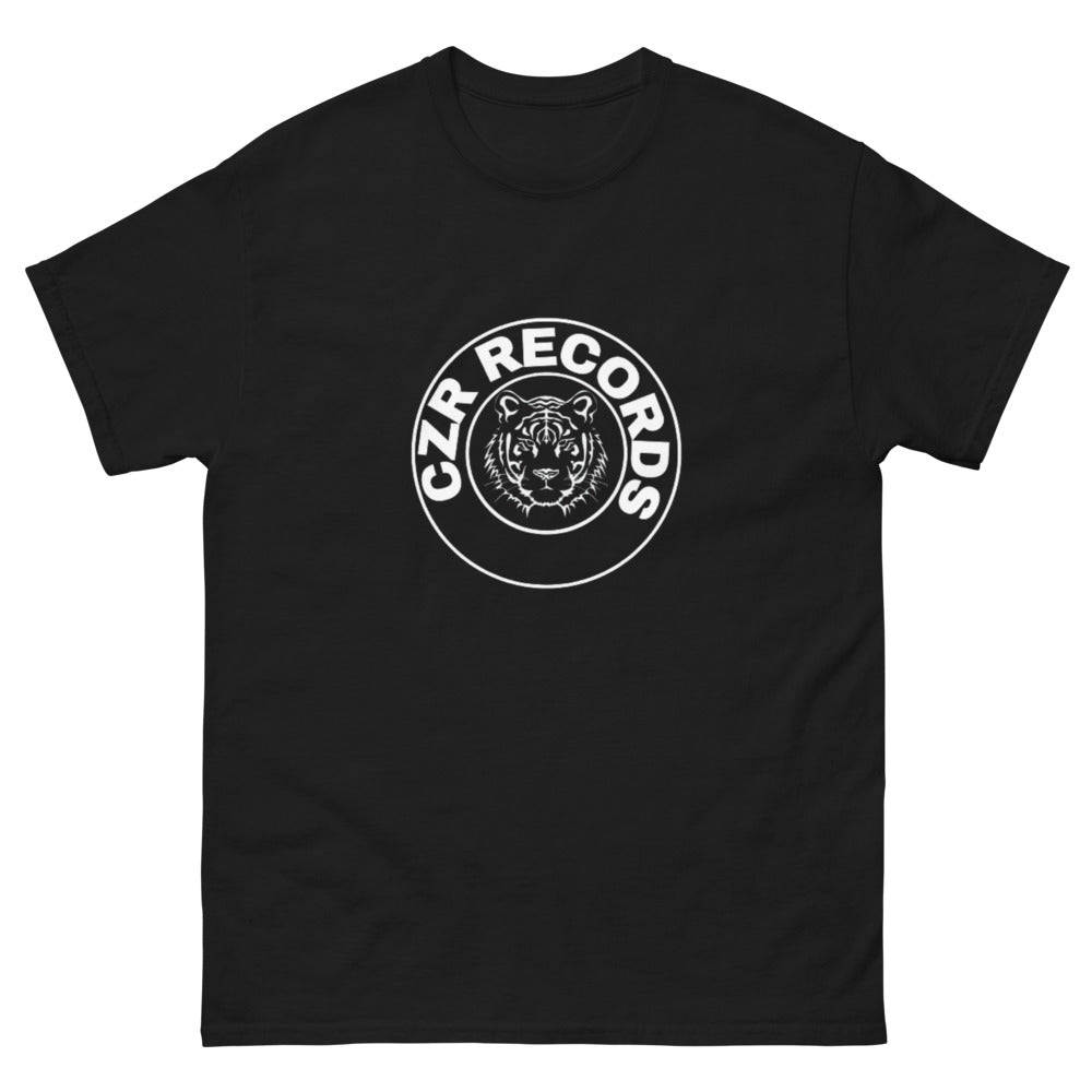 CZR RECORDS APPAREL - Classic Men's Regular Sleeve Tiger Circle Tee