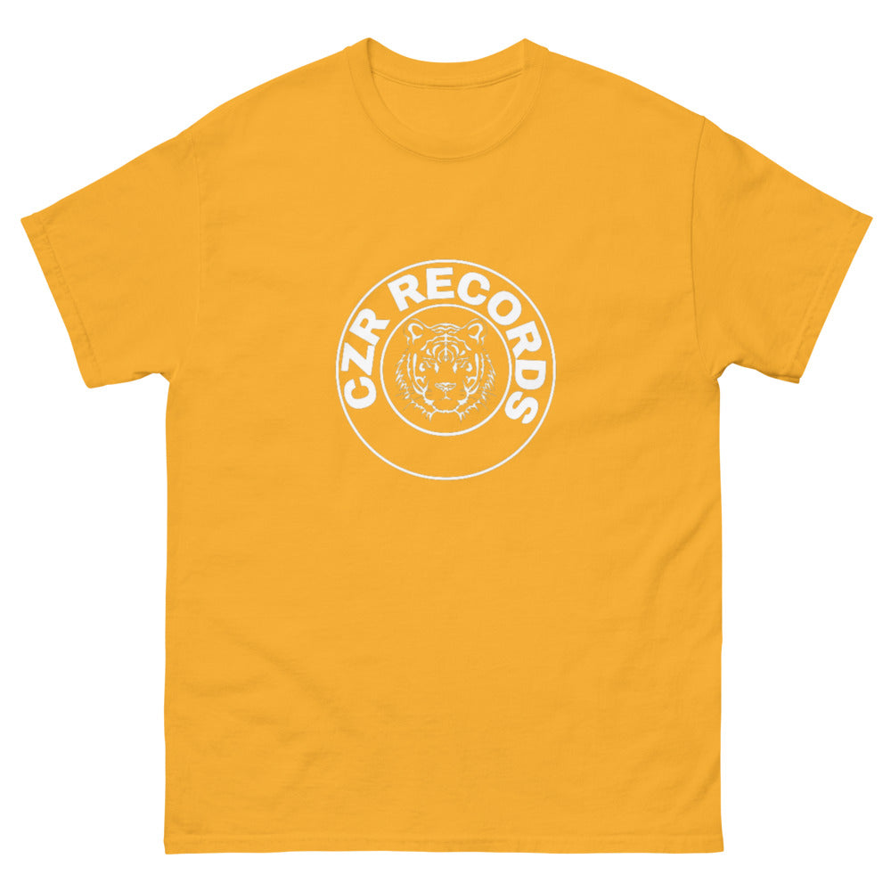 CZR RECORDS APPAREL - Classic Men's Regular Sleeve Tiger Circle Tee