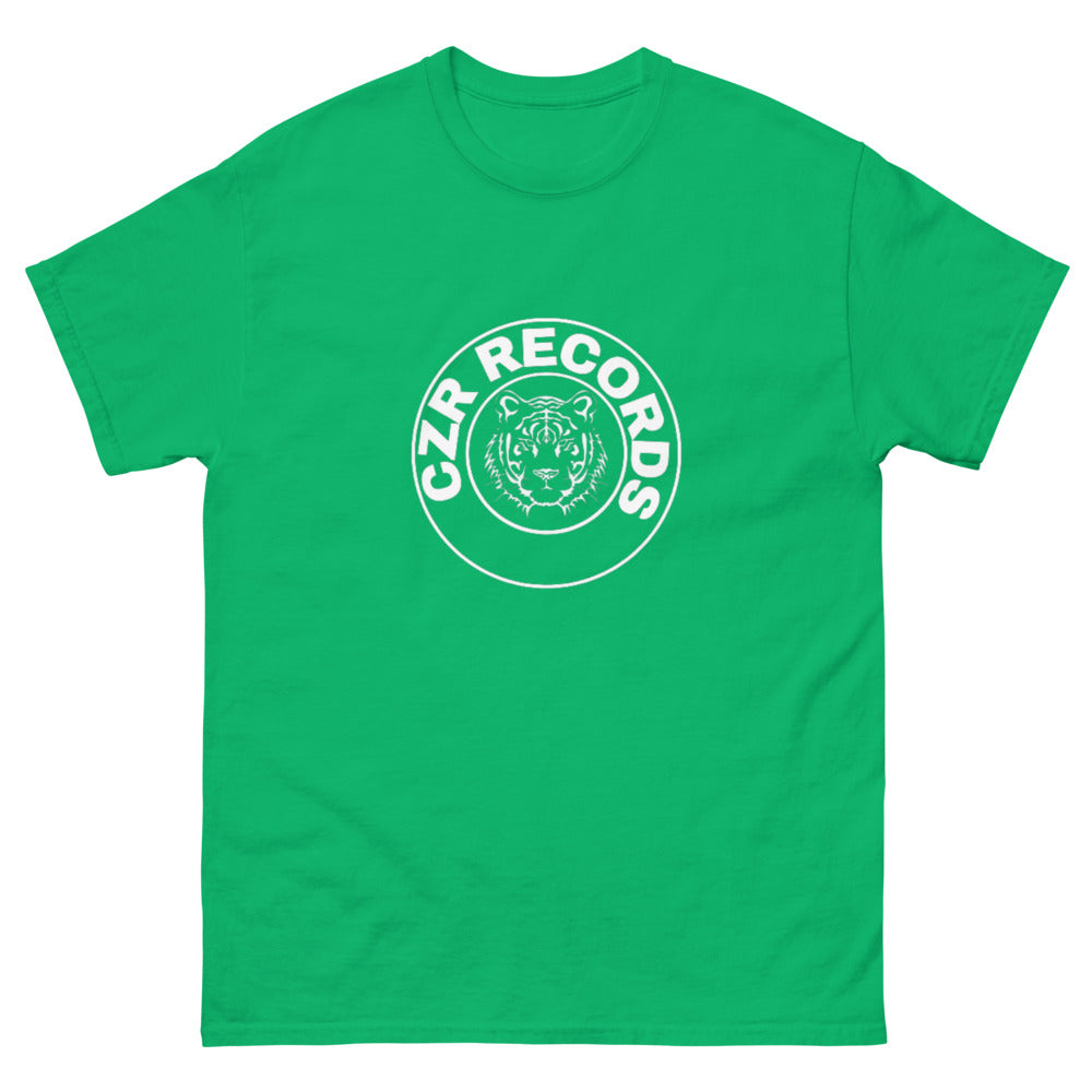 CZR RECORDS APPAREL - Classic Men's Regular Sleeve Tiger Circle Tee