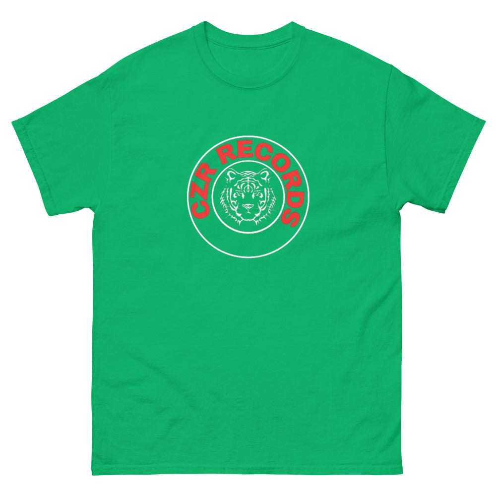 CZR RECORDS APPAREL - Tiger Circle Red Tee