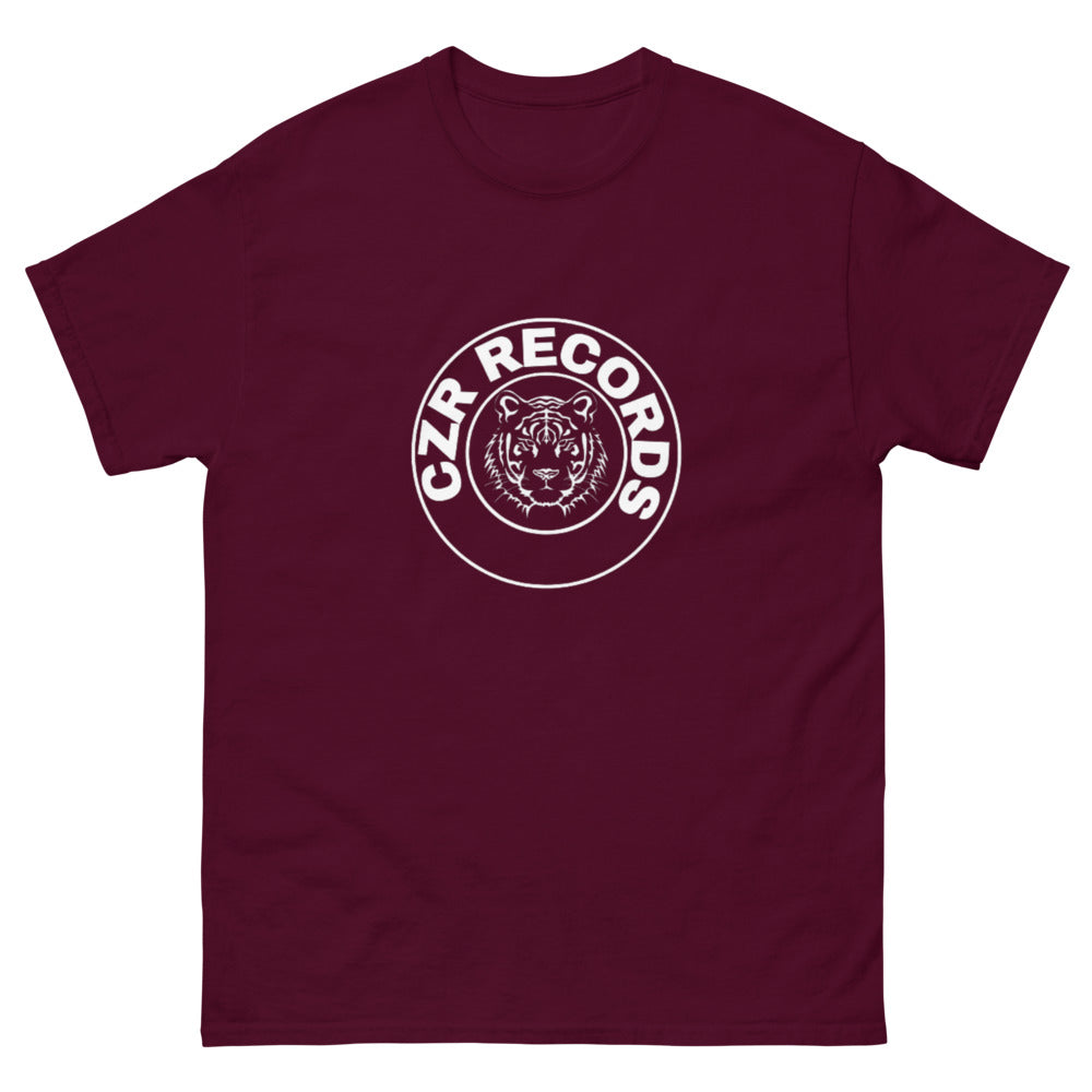 CZR RECORDS APPAREL - Classic Men's Regular Sleeve Tiger Circle Tee