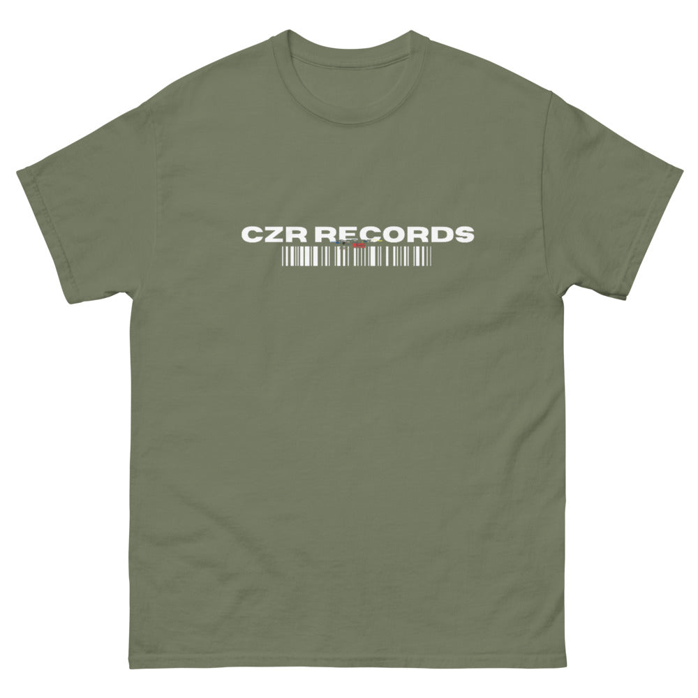 CZR RECORDS APPAREL - Men's Barcode Tee