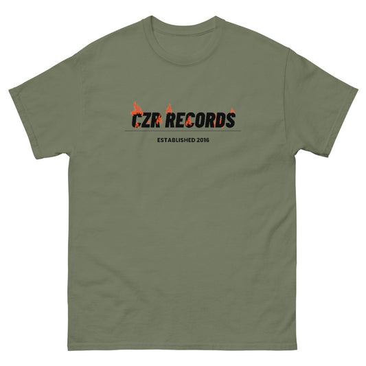 CZR RECORDS APPAREL - Men's Classic New Flame Tee