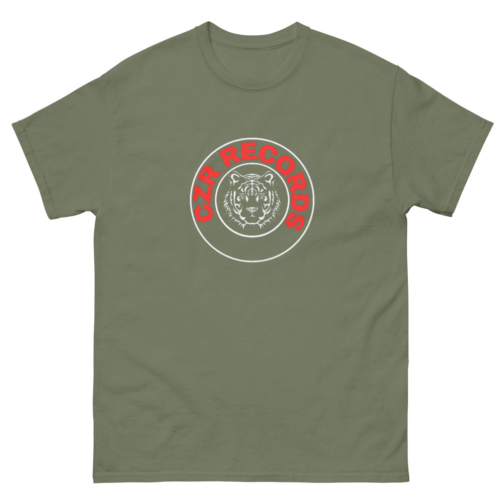 CZR RECORDS APPAREL - Tiger Circle Red Tee