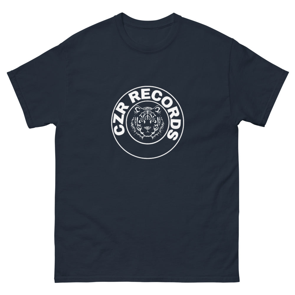 CZR RECORDS APPAREL - Classic Men's Regular Sleeve Tiger Circle Tee