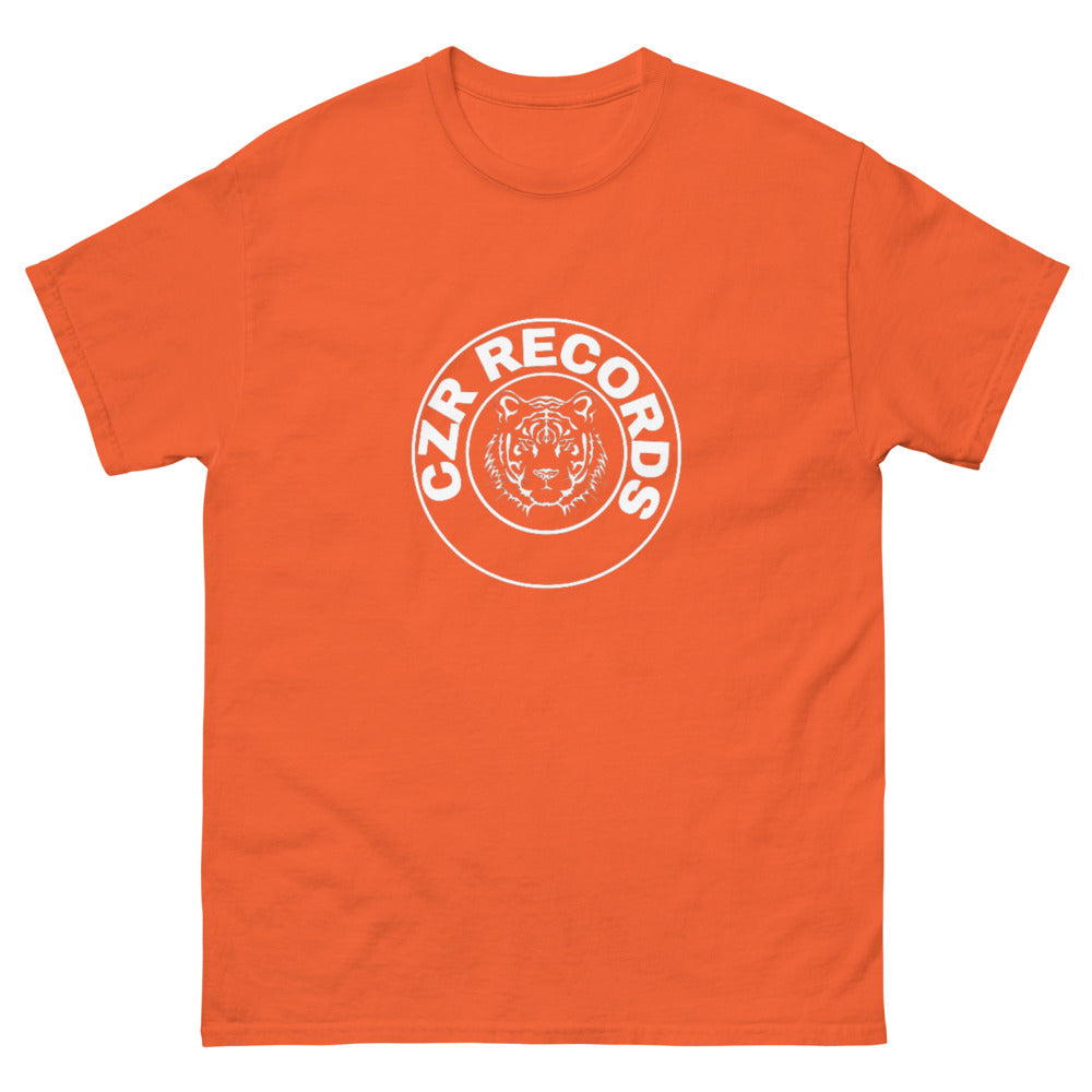 CZR RECORDS APPAREL - Classic Men's Regular Sleeve Tiger Circle Tee