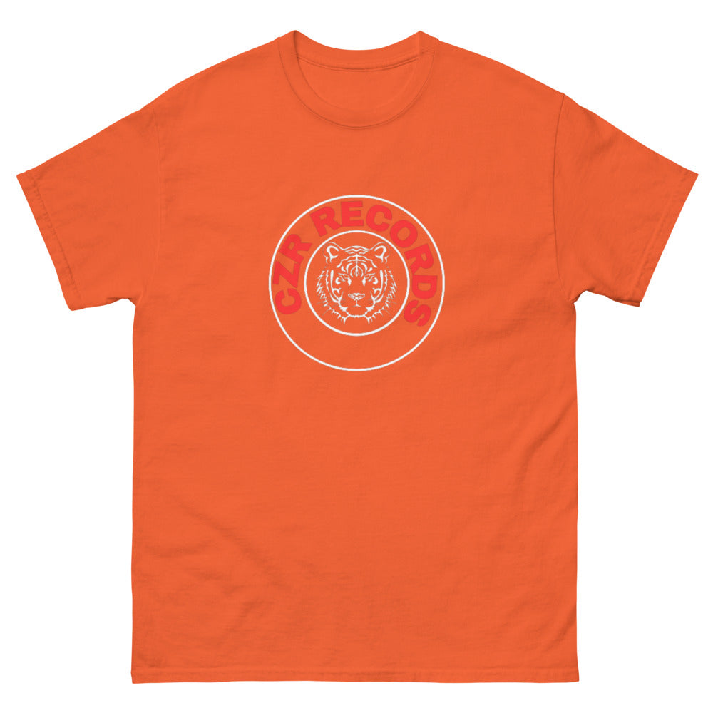 CZR RECORDS APPAREL - Tiger Circle Red Tee