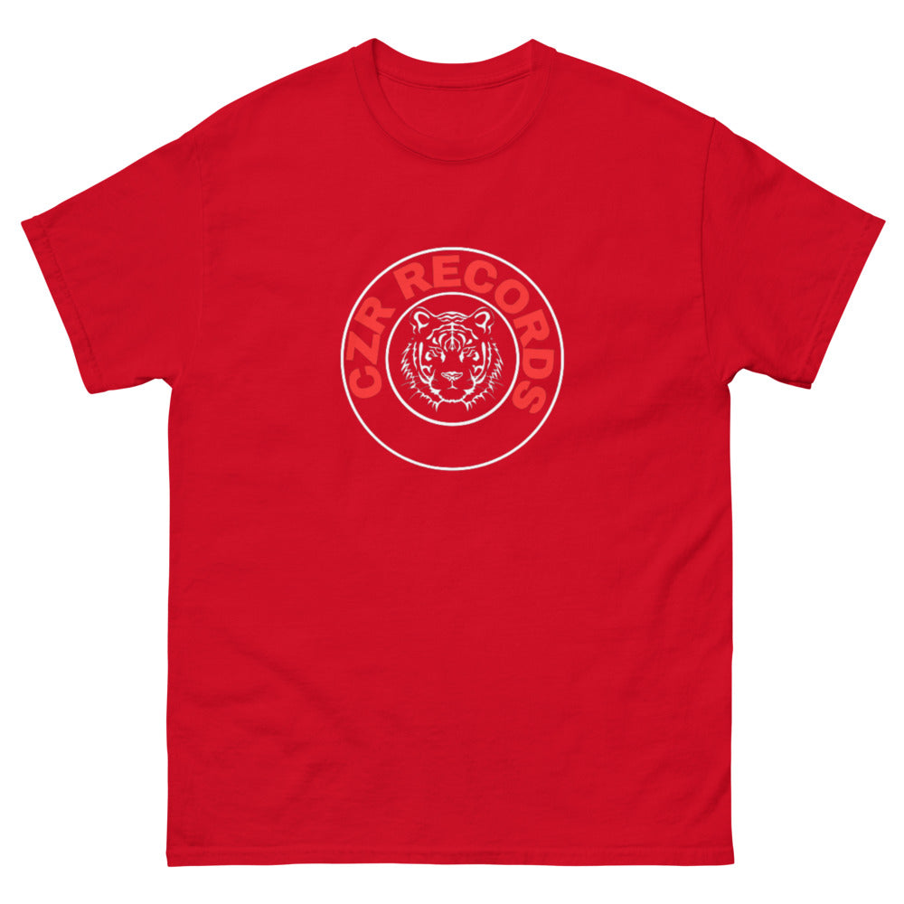 CZR RECORDS APPAREL - Tiger Circle Red Tee