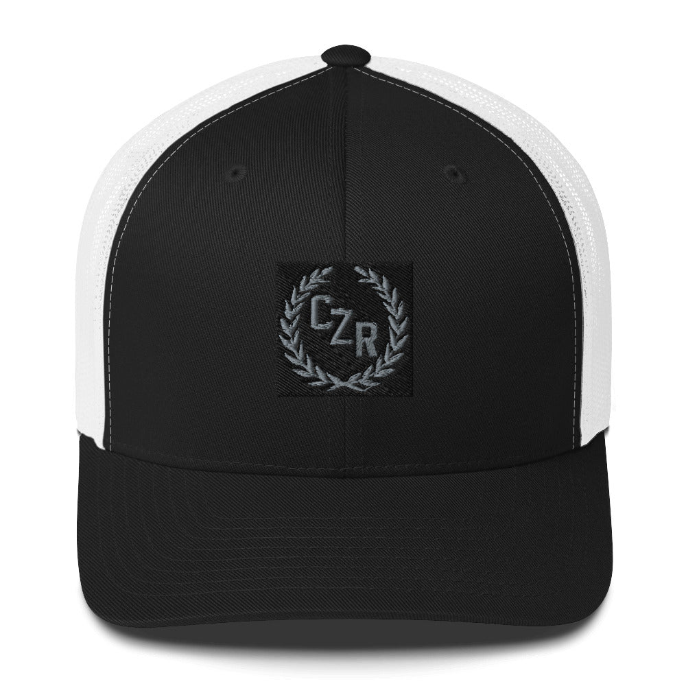 CZR RECORDS APPAREL - OG 6-Panel Structured Trucker Cap