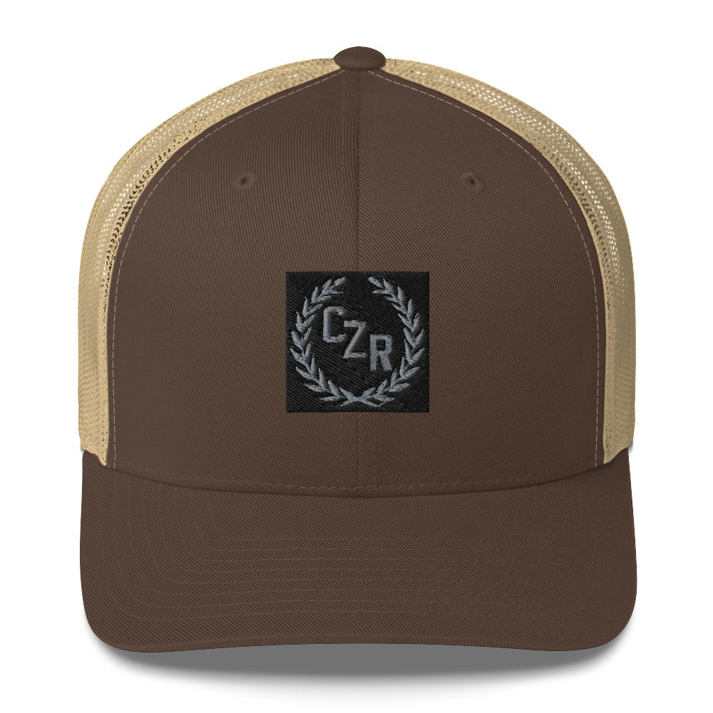 CZR RECORDS APPAREL - OG 6-Panel Structured Trucker Cap
