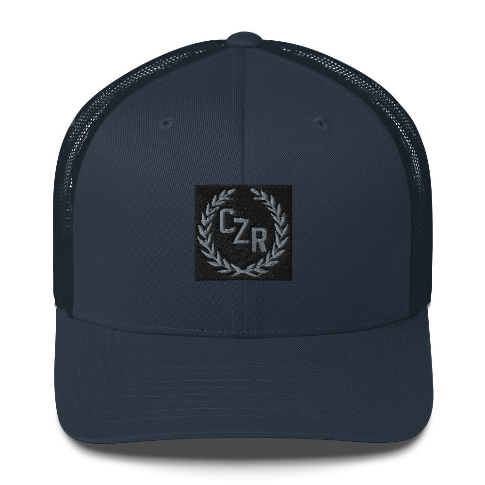 CZR RECORDS APPAREL - OG 6-Panel Structured Trucker Cap
