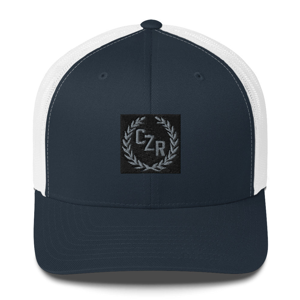 CZR RECORDS APPAREL - OG 6-Panel Structured Trucker Cap